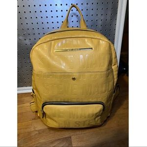 Steve Madden Faux Leather Backpack